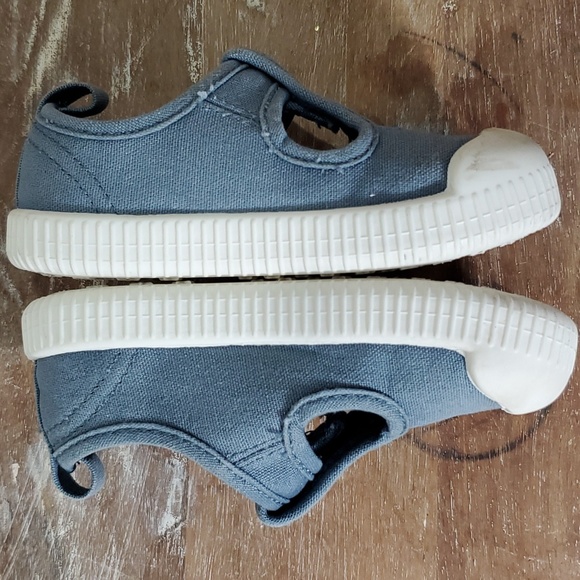 H&M cotton canvas light blue sandals size 5.5 - Picture 3 of 13